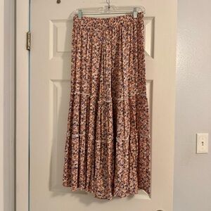 Floral Maxi Skirt